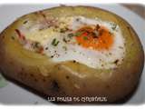 Pommes de terre oeuf cocotte