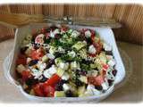 Salade de haricots rouges