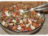 Salade de lentilles