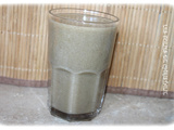 Smoothie banane raisin