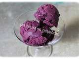 Sorbet au cassis