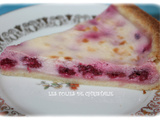 Tarte aux framboises