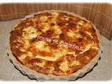 Tarte courgettes poulet