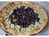 Tarte fine bananes cerises