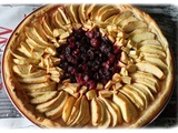 Tarte fine cerises pommes