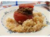 Tomates farcies porc/ boeuf ( Mijoteuse)