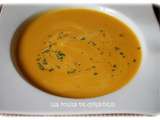 Velouté de patates douces et Butternut ( Thermomix)