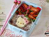 Video bento :: How to Make Hello Kitty Bento