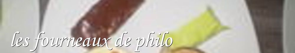 Recettes de les fourneaux de philo