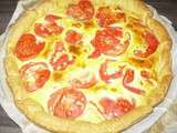 Tarte aux tomates et moutarde