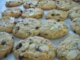 Cookies pépites de chocolat et amandes