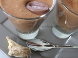 Mousse au chocolat au lait et gingembre