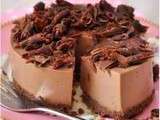 Cheese cake chocolat