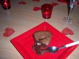 Coeur fondant coulant chocolat