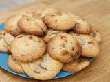 Cookie macadamia et pépites de chocolat au lait