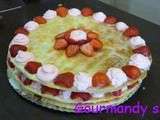 Mille feuilles fraises