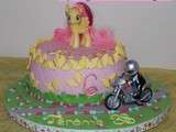 My Little Pony (n°3) et une moto - (avec recettes et explications)