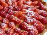 Tarte aux Fraises pour faire venir le Printemps