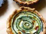 Tartelettes aux Courgettes