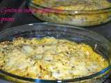 Gratin de courge spaghetti aux graines