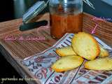 Madeleines et coulis de Carambar