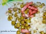 Risotto aux petits pois