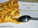 Tarte aux pommes et au caramel au beurre salé