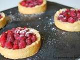 Tartelettes aux framboises et au citron