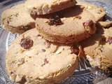 Cookies aux fruits secs