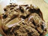 Glace chocolat banane onctueuse (sans laitages)