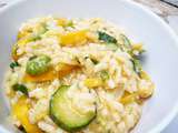 Risotto de courgettes rapide (sans laitage)