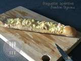 Baguette apéritive : Jambon Oignons