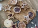 Biscuits sablés aux noix fourrés