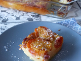 Clafoutis abricot et nectarine