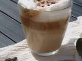 Latte macchiato noisette