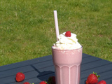 Milkshake aux fraises