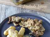 Pintade farcie aux morilles