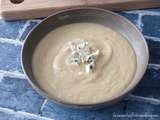 Soupe de topinambours au lait de coco