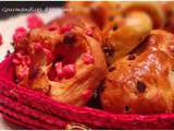 Briochettes chocolat, pralines roses ou brioche Nanterre