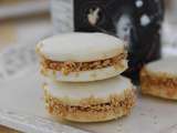 Alfajores au dulce de leche à l'érable