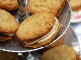 Biscuits sandwichs à l'avoine et au beurre d'arachide