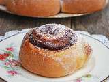 Brioches au nutella, une recette, deux cuissons