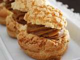 Choux craquelin comme un paris-brest