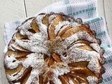 Gâteau aux poires, yogourt et citron