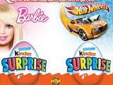 Kinder surprise : jouets pour filles et garçons