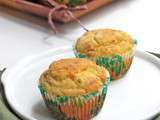 Muffins au cheddar et au bacon