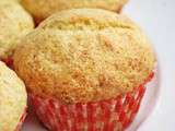 Muffins au citron et au lait d'amandes