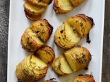 Pommes de terre hasselback