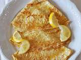 Pour la chandeleur, crêpes citron miel