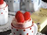 #printempsgb :soufflés glacés au chocolat blanc et aux framboises